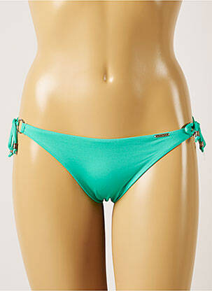 Bas de maillot de bain stretch bikini vert BANANA MOON femme