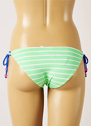 Bas de maillot de bain fermeture liens à nouer bikini vert BANANA MOON femme