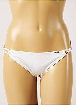 Bas de maillot de bain stretch culotte blanc BANANA MOON femme