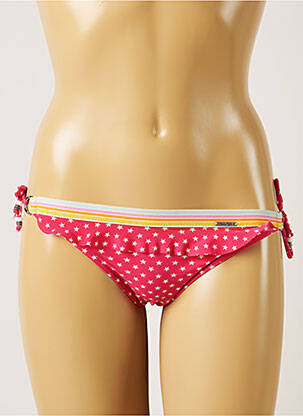 Bas de maillot de bain imprimé fantaisie bikini rose BANANA MOON femme