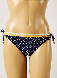 Bas de maillot de bain imprimé fantaisie bikini bleu BANANA MOON femme
