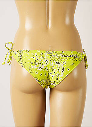 Bas de maillot de bain imprimé fantaisie bikini vert BANANA MOON femme