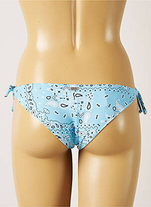 Bas de maillot de bain imprimé fantaisie bikini bleu BANANA MOON femme