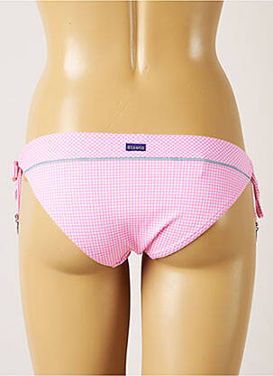Bas de maillot de bain fermeture liens à nouer bikini rose BANANA MOON femme