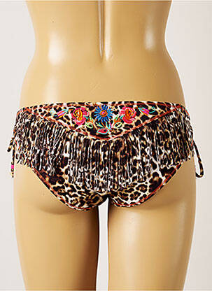 Bas de maillot de bain stretch culotte marron BANANA MOON femme