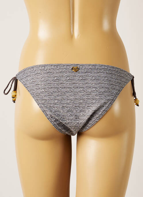 Bas de maillot de bain gris BANANA MOON pour femme