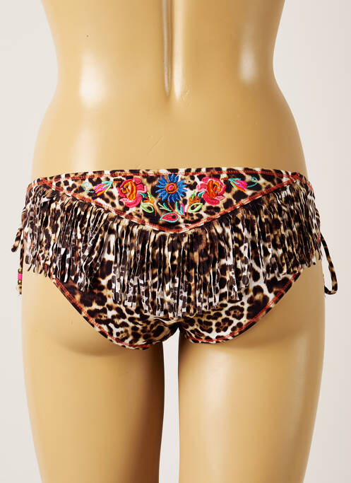 Bas de maillot de bain marron BANANA MOON femme