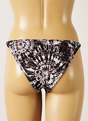 Bas de maillot de bain imprimé fantaisie culotte noir BANANA MOON femme