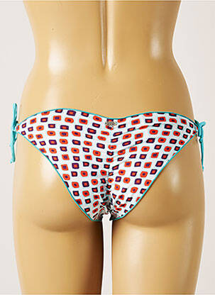 Bas de maillot de bain imprimé fantaisie bikini bleu BANANA MOON femme