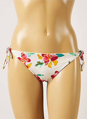 Bas de maillot de bain micro fibres bikini beige BANANA MOON femme