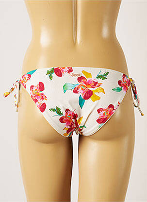Bas de maillot de bain micro fibres bikini beige BANANA MOON femme