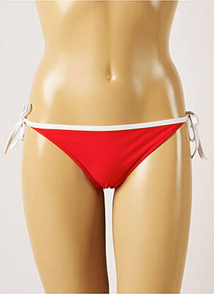 Bas de maillot de bain micro fibres bikini rouge BANANA MOON femme