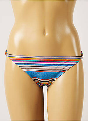 Bas de maillot de bain micro fibres culotte bleu BANANA MOON femme