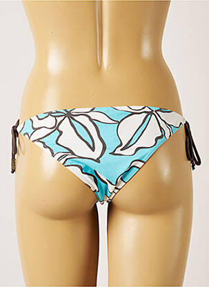 Bas de maillot de bain imprimé fantaisie bikini bleu BANANA MOON femme