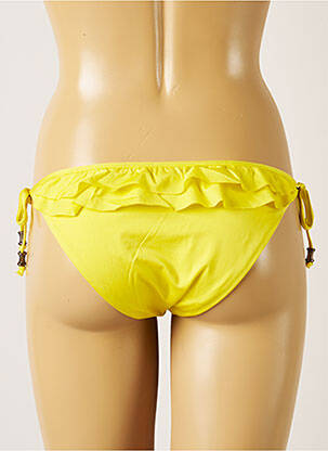 Bas de maillot de bain micro fibres bikini jaune BANANA MOON femme