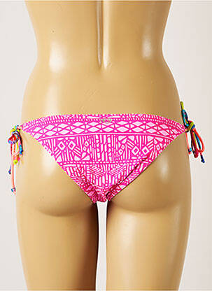 Bas de maillot de bain imprimé fantaisie bikini rose BANANA MOON femme