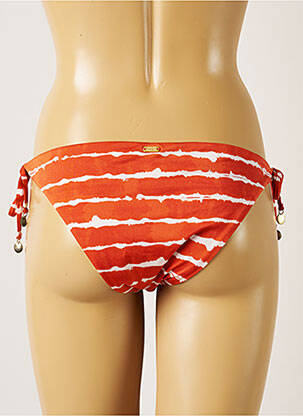 Bas de maillot de bain micro fibres bikini marron BANANA MOON femme