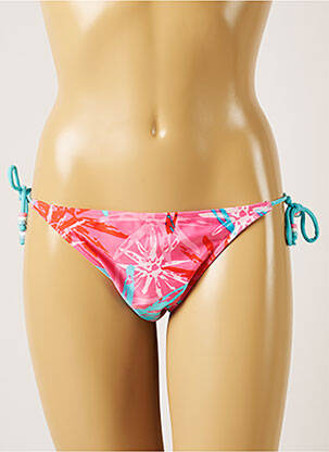 Bas de maillot de bain imprimé fantaisie bikini rose BANANA MOON femme