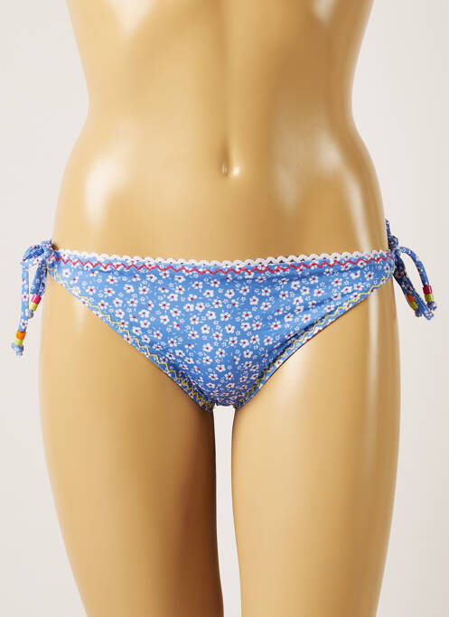 Bas de maillot de bain bleu BANANA MOON pour femme