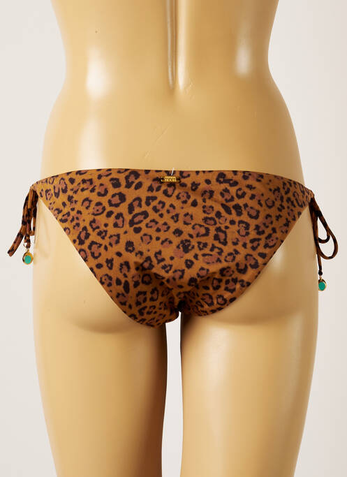 Bas de maillot de bain marron BANANA MOON pour femme