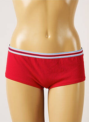 Bas de maillot de bain shorty shorty rouge BANANA MOON femme