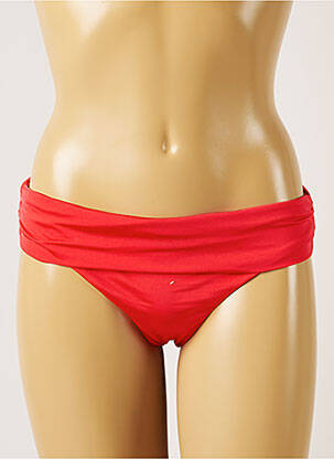 Bas de maillot de bain stretch culotte rouge BANANA MOON femme