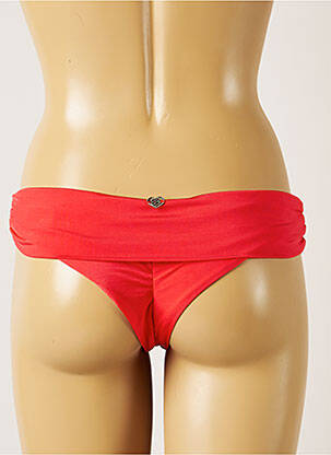 Bas de maillot de bain stretch culotte rouge BANANA MOON femme