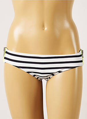 Bas de maillot de bain stretch culotte blanc BANANA MOON femme