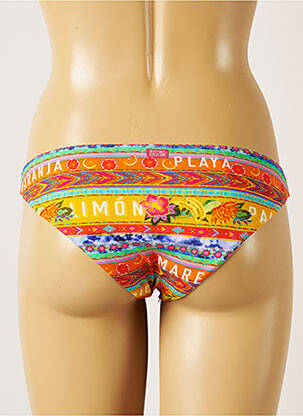 Bas de maillot de bain imprimé fantaisie culotte orange BANANA MOON femme