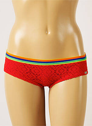 Bas de maillot de bain shorty shorty rouge BANANA MOON femme