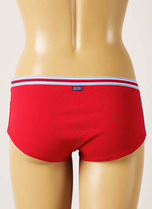Bas de maillot de bain rouge BANANA MOON pour femme