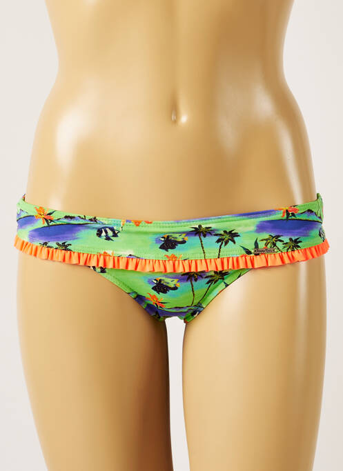 Bas de maillot de bain vert BANANA MOON pour femme