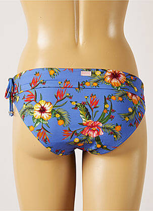 Bas de maillot de bain imprimé tie and dye culotte bleu BANANA MOON femme