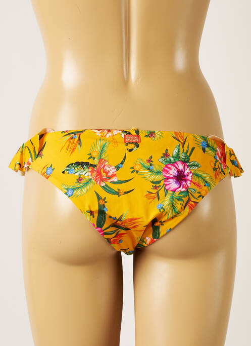 Bas de maillot de bain jaune BANANA MOON pour femme
