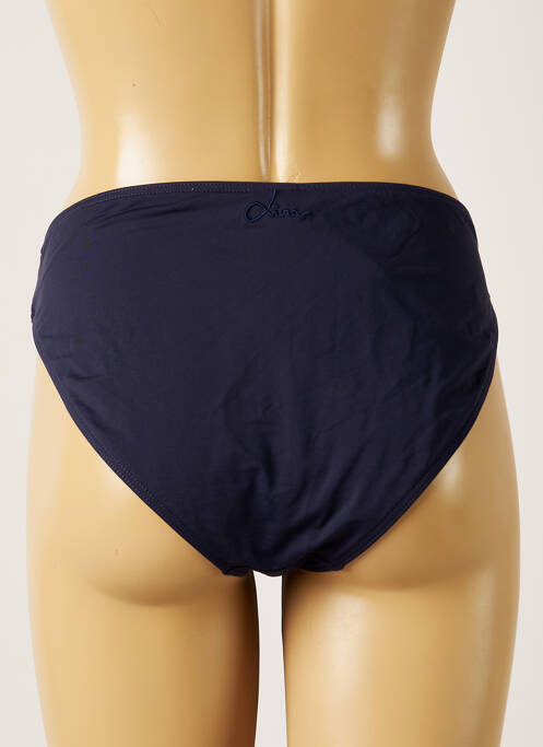 Bas de maillot de bain bleu LIVIA pour femme