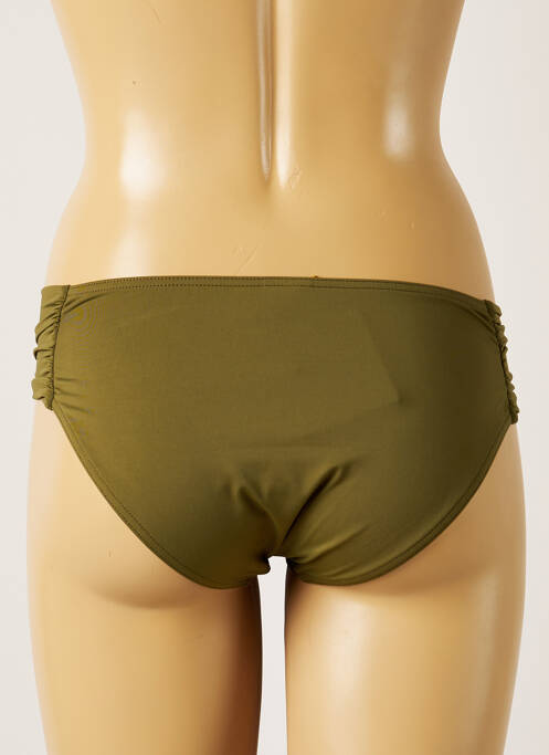 Bas de maillot de bain vert LIVIA pour femme