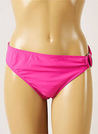 Bas de maillot de bain stretch culotte rose LIVIA femme