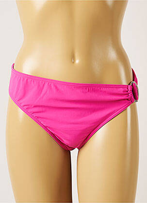 Bas de maillot de bain stretch culotte rose LIVIA femme