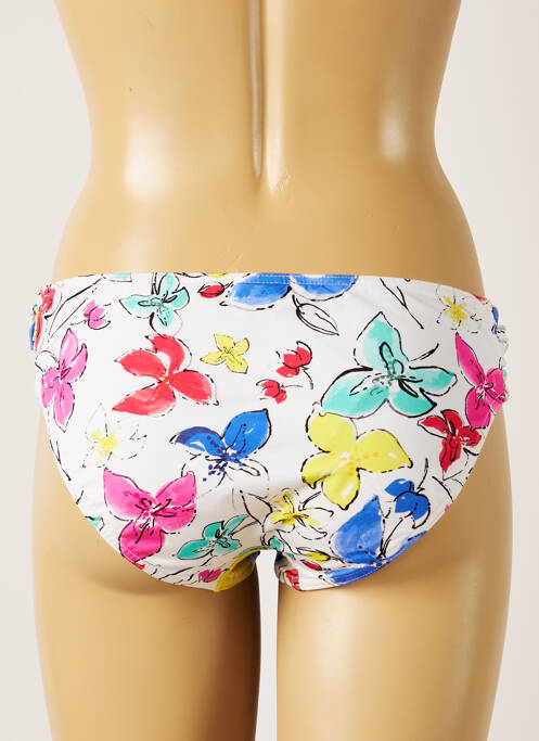 Bas de maillot de bain blanc LIVIA pour femme