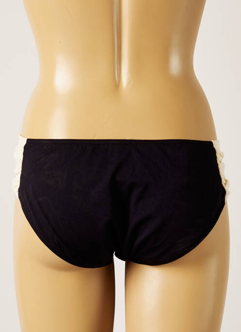 Bas de maillot de bain noir LIVIA femme