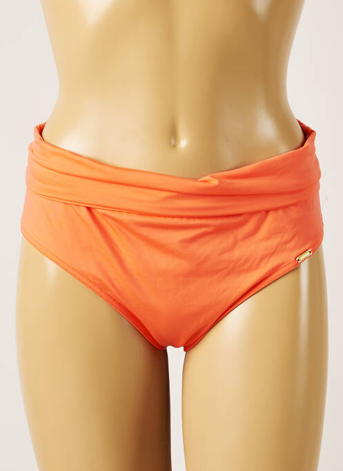 Bas de maillot de bain orange LIVIA pour femme