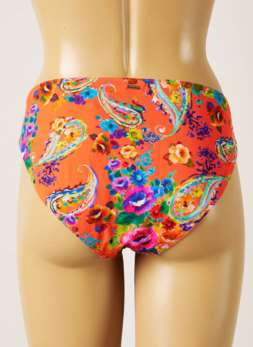Bas de maillot de bain orange LIVIA pour femme