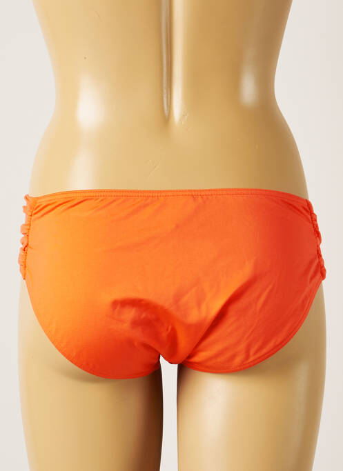 Bas de maillot de bain orange LIVIA pour femme