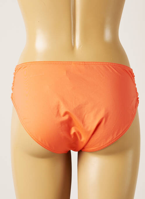 Bas de maillot de bain orange LIVIA pour femme