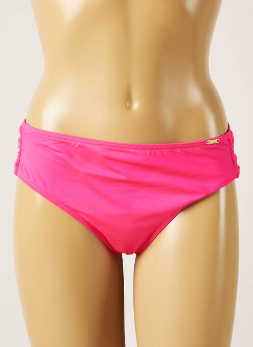 Bas de maillot de bain rose LIVIA pour femme