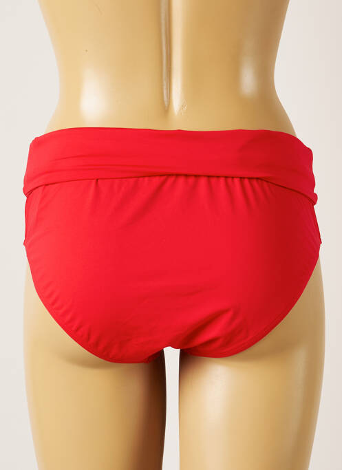 Bas de maillot de bain rouge LIVIA pour femme