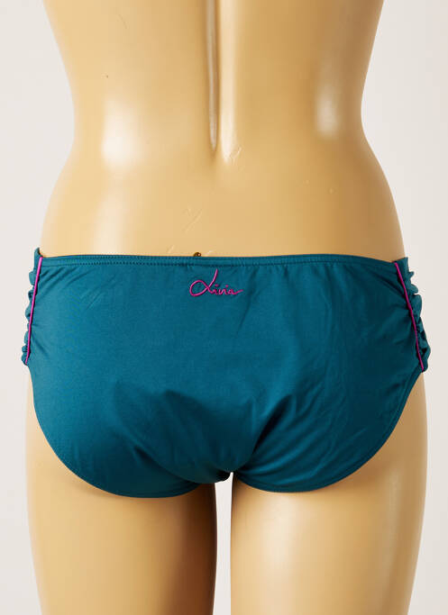 Bas de maillot de bain vert LIVIA pour femme