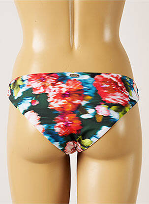 Bas de maillot de bain imprimé fleurs culotte vert BANANA MOON femme