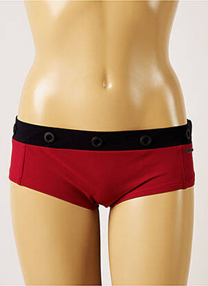 Bas de maillot de bain shorty shorty rouge BANANA MOON femme