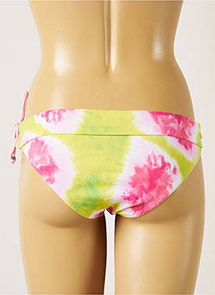 Bas de maillot de bain imprimé fantaisie culotte vert BANANA MOON femme